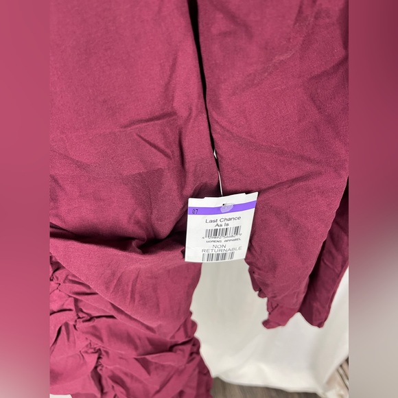 Do + Be maroon mini dress size medium NWT - Picture 3 of 11